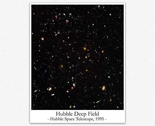 Wallbuddy Hubble Duboko Polje Hubble Teleskop Fotografija Poznata Svemirska Fotografija