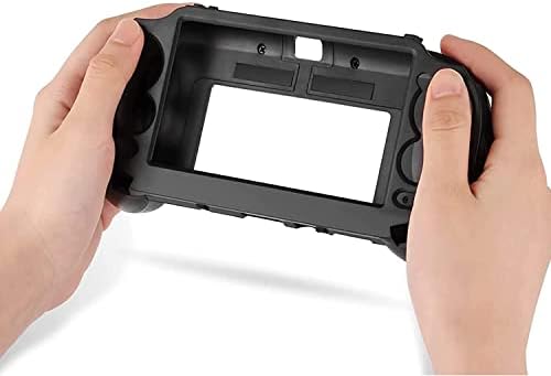 MODJUEGO L2 R2 okidač Rukohvat Shell kontroler zaštitni slučaj za Sony PS Vita 1000, Crna, non-slip