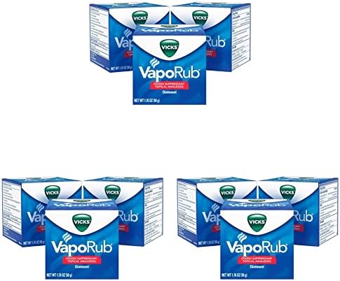 Vicks VapoRub, mast za trljanje grudi, oslobađanje od kašlja, hladnoće, bolova, & amp; bolovi sa
