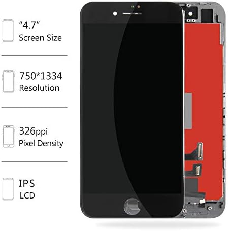 za iPhone SE 2020 zamjena ekrana za iPhone SE2 LCD Touch se 2. generacija A2296 A2275 A2298 senzor ekrana stakleni Panel digitalizator komplet za popravku dijelova za popravku sa zaštitnom folijom +Alati