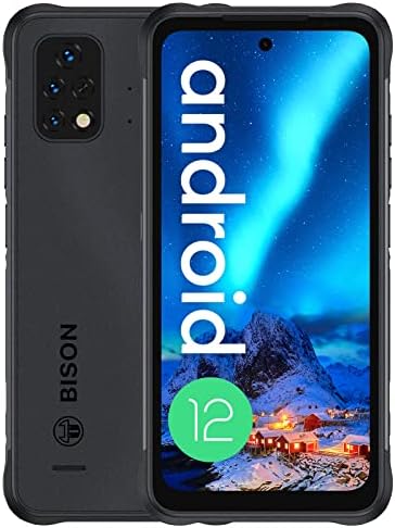 Umidigi Bison 2 Rogged Smartphones Otcked, 6GB + 128GB Android 12 IP68 / IP69K Vodootporni udarni