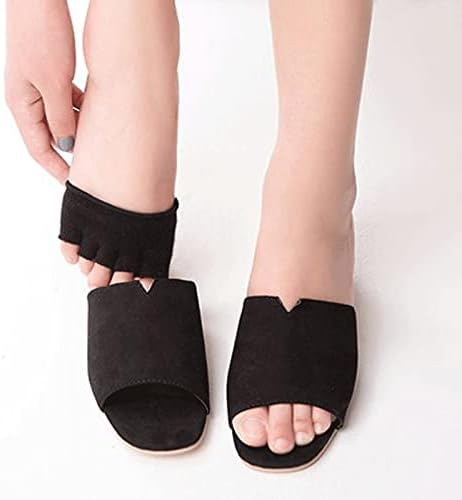 3 para Žene Nevidljive joge Sport Neki klizne čarape Pola Grip peta Pet Prstene čarape Cool Men Socks
