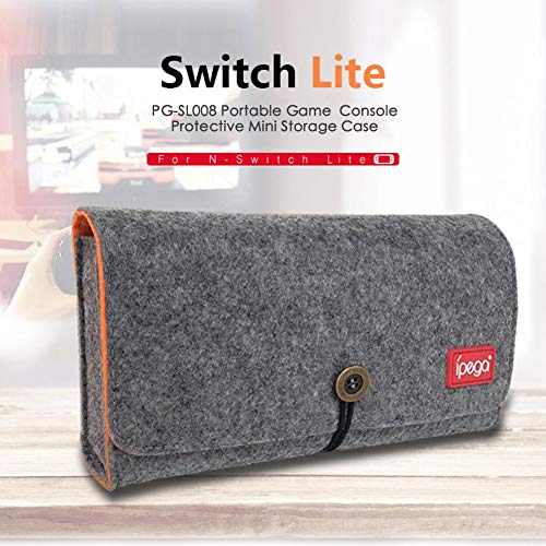 Gesuto zaštitna torba za nošenje sa filcom sa Slot za kartice za igru odgovara za Nintendo Switch NS