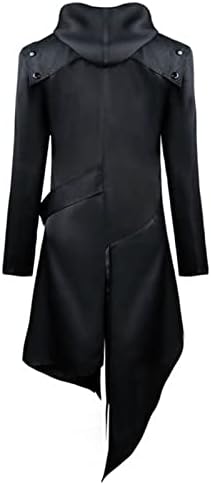 Muški kaput Štampanje modnog parnipunk retro postolja ovratnik muška jakna i