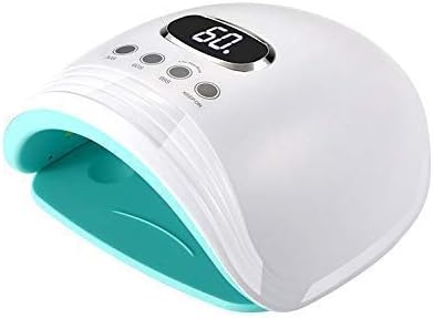 Bhvxw sušilica za nokte UV 60W LED lampa za sušenje noktiju profesionalna sa LED senzorom tijela za