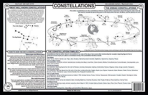Tot Talk Constellation edukativni podmetač za djecu, Periv i dugotrajan, dvostran, proizveden