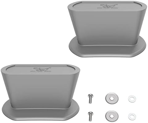 Silikonski univerzalni poklopac za lonac zamjenski gumbi Pan ručke za držanje poklopca protiv opekotina poklopac posuđa za kuhinjski stakleni poklopac 2 pakovanja siva