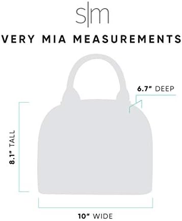 Jednostavna moderna izolovana torba za ručak za odrasle-višekratna posuda za obrok za žene, muškarce, Work 5L Very Mia Molokai