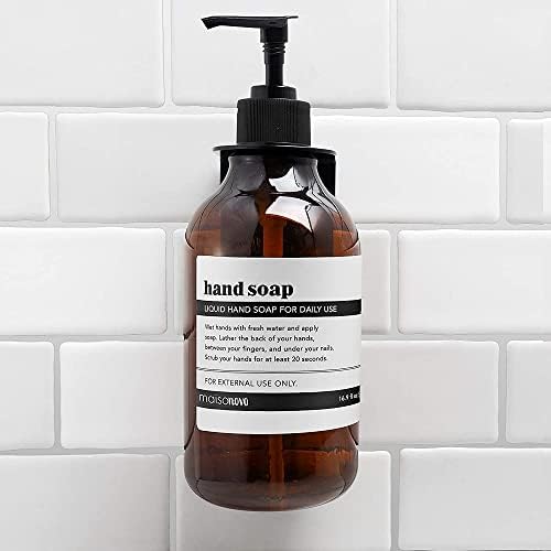 Maisonovo šampon za tuš zid 1 komora, držač sapuna za tuš zid, samoljepljivi zidni nosač zuba,