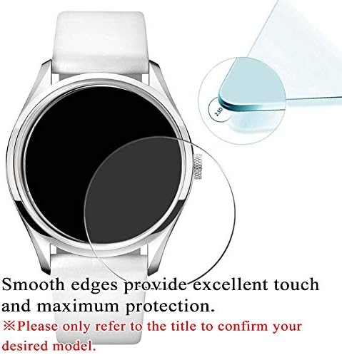 Synvity [3 pakovanje] Zaštitni zaslon od kaljenog stakla, kompatibilan sa luminolom 0329 9h Film Smartwatch