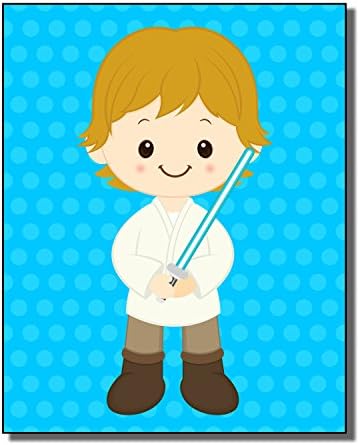 Star Wars Kids Art Prints-Set od 8-preslatke fotografije - dečija soba ili dečiji zidni dekor