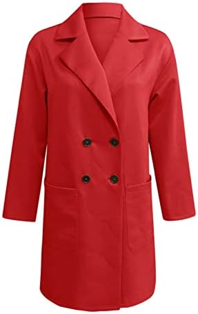 Blazer jakne za žene radne kancelarijske jakne Otvorena prednja kardiganska jakna Ljetni trendi blaženci