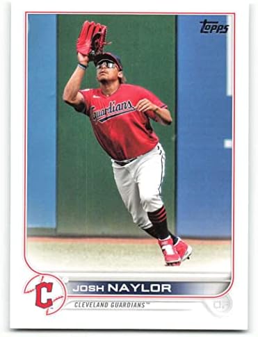 2022 TOPPS # 77 Josh Naylor Cleveland Svajnica serija 1 MLB bejzbol trgovačka kartica