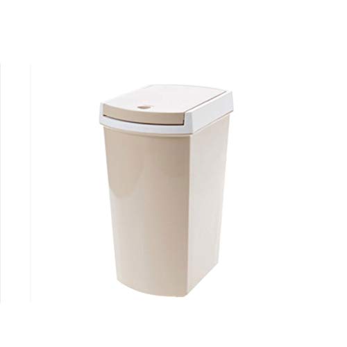 Modni guranje Dušci tipa kupaonica Plastična kutija za smeće Dustbin Portable Sundries Bins Home Ured Kantu za smeće, 10L / 2,6 galona Kuhinja Kante za smeće