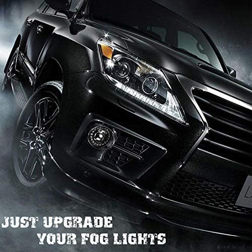 AUDEXEN LED svjetla za maglu sa DRL kompatibilnim sa Toyota Camry Highlander Corolla Prius, LED lampe za maglu