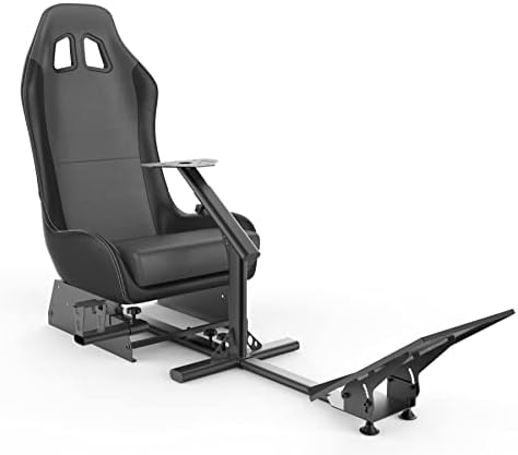 Cirearoa stalak za trkačke točkove sa sjedištem za igranje stolice za vožnju kokpita za sve Logitech G923 | G29 | G920 | Thrustmaster | Fanatec Wheels | Xbox One, PS4, PC platforme