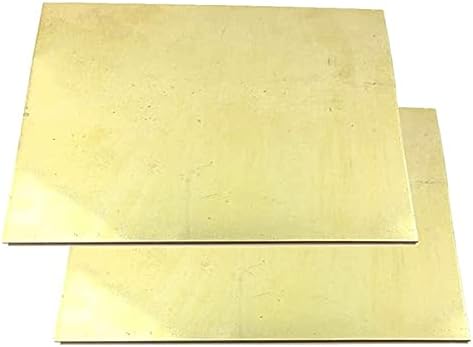 ACCDUER mesing ploča čista bakrena folija H62 Mesingani lim ploča industrija DIY eksperiment Debljina