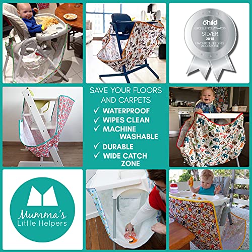 Hvatač hrane sa visokim stolicama za bebe i malu djecu, brisanje i pranje / Mumma's Little Helpers
