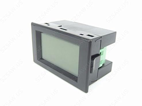 Aili DC 0-200V 0-10A LCD Dvostruki strujni napon Combo Ampere Mjerač napajanja ugrađeno shunt