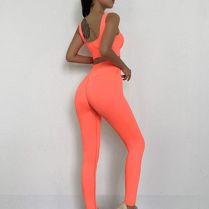MMllzel Beamwell Sport Suit yoga set High Squik Fitness Teretana Odjeća za žene odjeću Sportska
