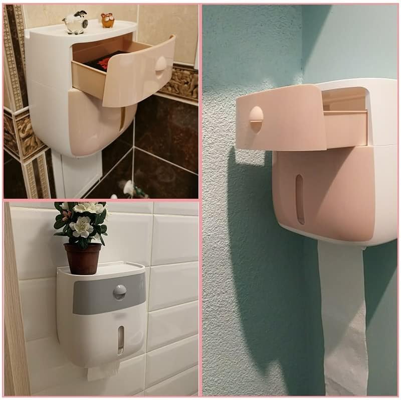 Depila toaletni držač za papir WC WALL papir zid montiran za toaletni papir za valjak za punjenje papira za