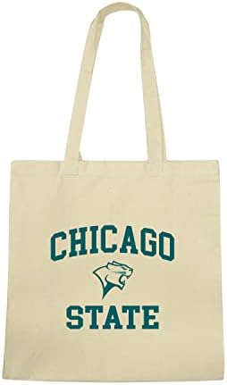 W REPUBLIC Chicago State University Cougars Seal College Tote Bag