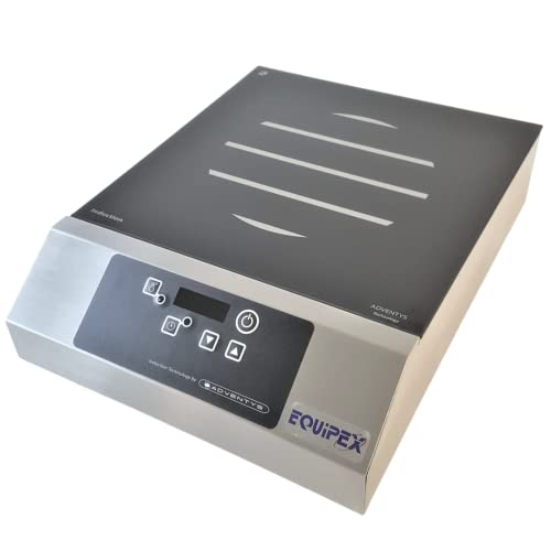 Equipex GL1800 PBS Adventys Countertop Komercijalna indukcijska ploča za kuhanje/raspon sa plamenikom, 120v