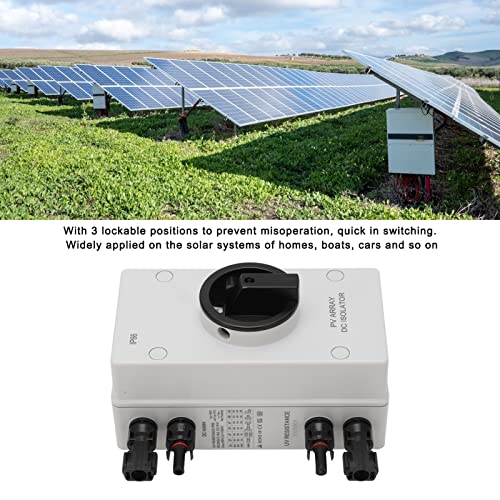 Solarni izolator za prekid veze, solarni PV Prekidač za prekid 1000v 32A vodootporna kutija izolator