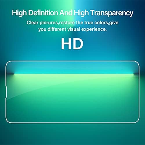 BIGFACE kompatibilan sa iPhone 14/iPhone 13/iPhone 13 Pro štitnikom za ekran, [2 Pakovanje] Premium HD prozirno