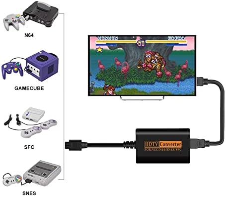 1080p HDMI Adapter Converter HD-kabl za N64/SNES/NGC, za Nintendo 64, za Nintendo Gamecube, za Sup