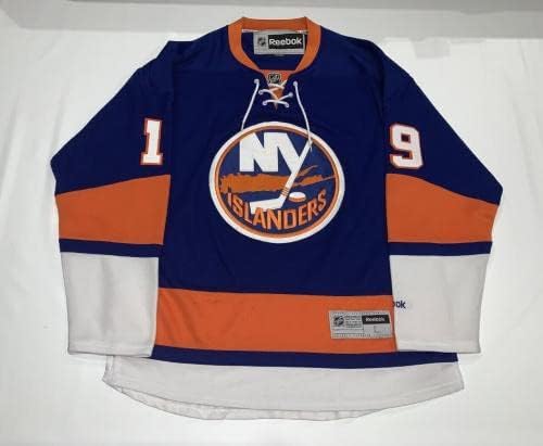 Bryan Trottier potpisao je REEBOK Njujorški obalni dres licencirani JSA COA - autogramirani NHL dresovi