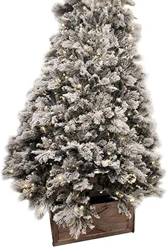 Rockin 'Wood Barnwood Christmas Christmas Christmas Objavljeno sa realstru rustikalnom rezanim drvetom u SAD - Tree ovratnik Décor urban Sellhouse Style