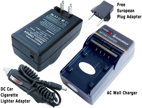 ITEKIRO AC zidni komplet za punjač automobila za punjač automobila za Panasonic NV-GS55EG-S + ITEKIRO 10-IN-1 USB kabl za punjenje