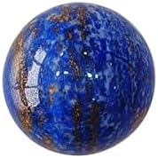 Aashita Creations Prirodne Lapis Lazuli Mini sfere, 30mm džep mini kristalna sfera lopta za reiki zacjeljivanje 25-30 gm cca, plava