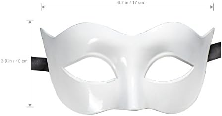 Bestoyard Men Masquerade maska ​​Ball poluoper maska ​​za oči za venecijanski Halloween Costume Party
