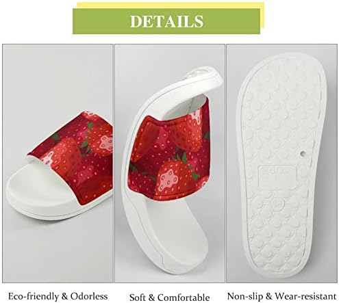 Red sweet Strawberry House sandale neklizajuće otvorene papuče za masažu tuš Banje kupatilo