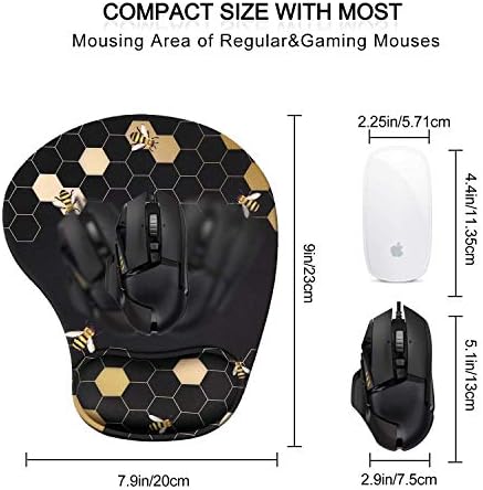 Icasso ergonomska jastuk za mišenje s mišem za ručni zglob Podrška i MacBook Air 13 inčni Case 2020
