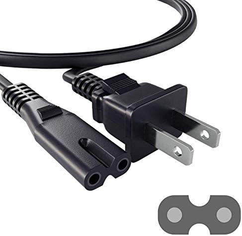Powersource 6ft 2 Zamjena kabela za napajanje za Sony PlayStation 5, 4, 3; PS5, PS4 Slim, PS3, Xbox One S / X Game Console, HP OfficeJet, Epson Printer Kabel za napajanje