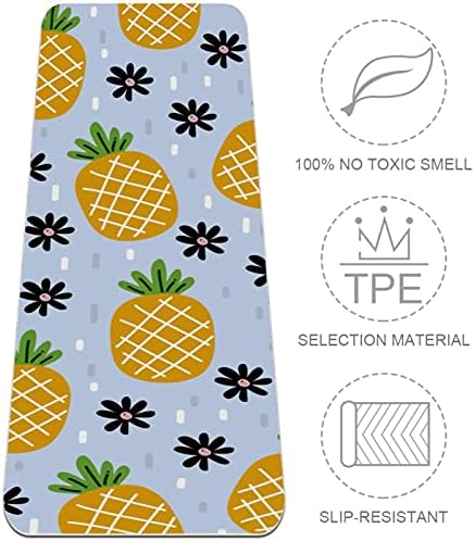 Siebzeh ananas uzorak ljeta Premium debeli Yoga Mat Eco Friendly gumene zdravlje & amp; fitnes non Slip Mat