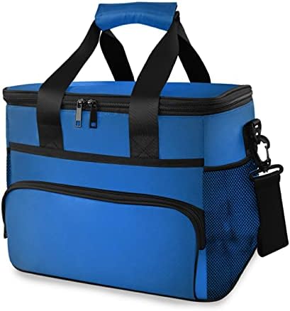 xigua velika torba za piknik za ručak izolirana višekratna plava jednobojna torba za zamrzavanje Prijenosna nepropusna kutija za ručak vodootporna hladnjača Premium korpa za izletničko putovanje kampiranje