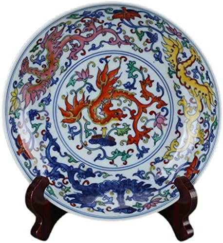 YFQHDD Dekorativna ploča Antički kolekcija porculana dnevni boravak Porcelandski ukras Kreativni zanati