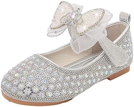 Dječje cipele Proljeće i jesenje Rhinestone Mekane cipele za bebe Bowknot Male kožne cipele za bebe Princeze Cipele