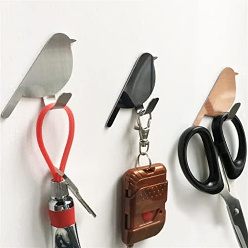 DFHH spoj 2pcs zidna vješalica za vješalice za ptice za ptice od nehrđajućeg čelika dnevna soba