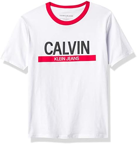Calvin Klein Boys ' Ringer Majica
