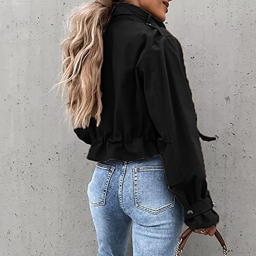 Ženski zipper sa zatvaračem u obliku jakna dugih rukava za crtanje dugih rukava Casual Punk Revel Streetwear