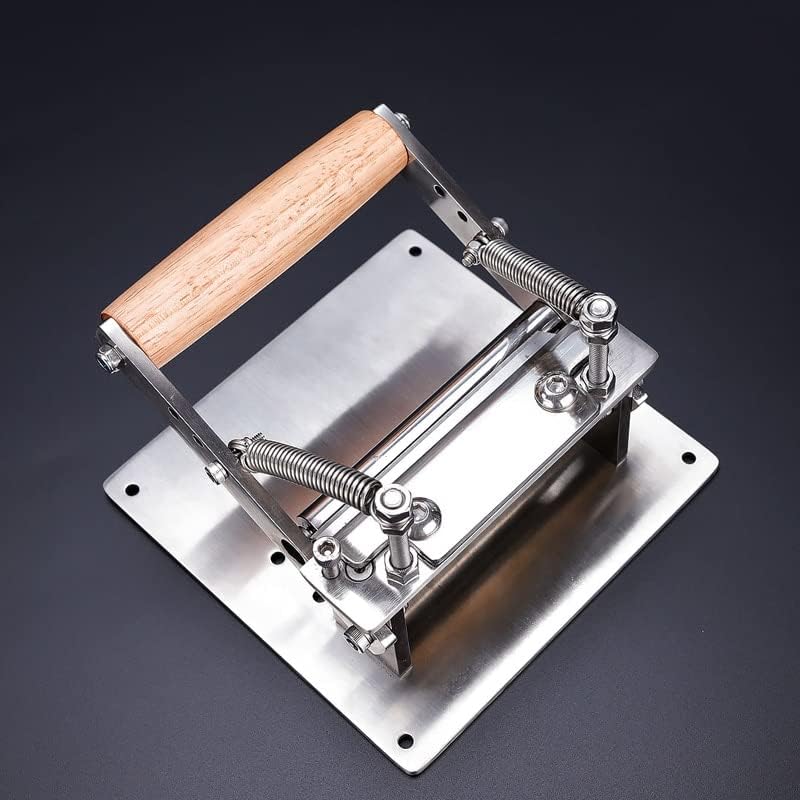 Ručna kožna mašina za stanjivanje od nehrđajućeg čelika Cjepač za rezač podesiva ručica drva za
