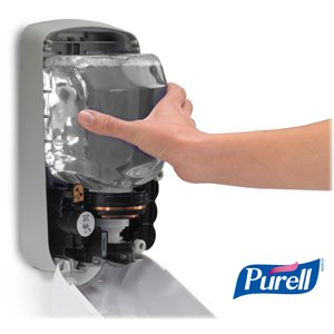 Gojo Industries 315-2720-12 Purell TFX Touch Besplatno Dispenser, golub siva