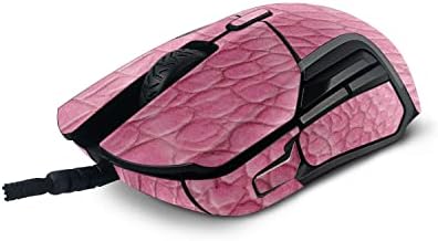 MightySkins Glossy Glitter Skin kompatibilan sa SteelSeries Rival 5 Gaming Mouse - Pink Gator Skin / zaštitni, izdržljivi sjajni sjajni finiš / jednostavan za nanošenje i promjenu stilova / napravljeno u SAD-u