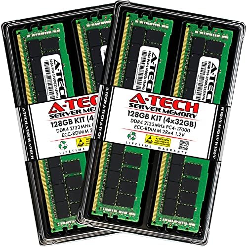 A-Tech 128GB komplet memorije Ram za radnu stanicu HPE Z640 - DDR4 2133MHz PC4-17000 ECC registrovani