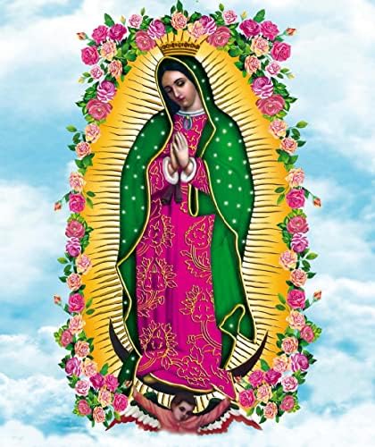 5D DIY Diamond slikarski setovi našu damu Guadalupe Meksička Sveta Djevica Marija puna brigalica umjetnosti zanatsko platno za kućni zidni dekor puna bušilica Poklon 12x16 inča